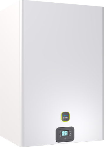 Caldaie a condensazione ad alto rendimento con bollitore interno da 60 L InoxDens Moon Tank 35S A+